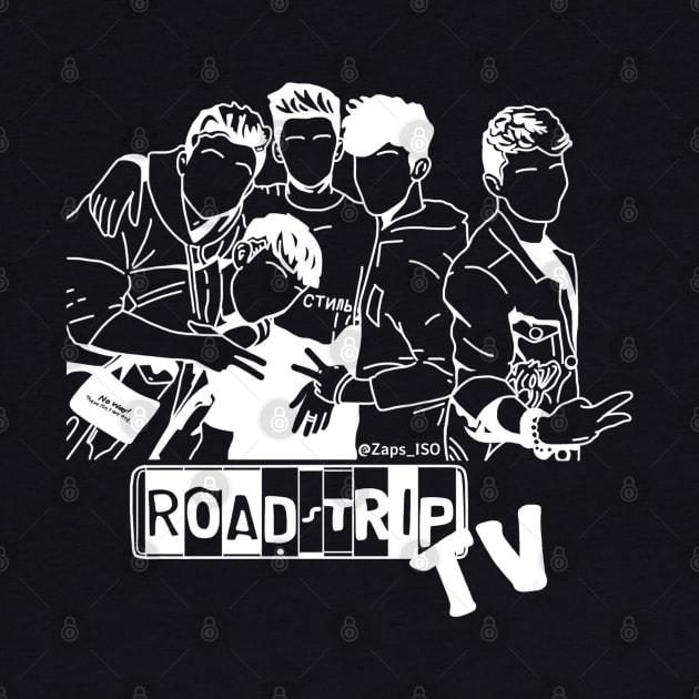 RoadtripTV Band Roadtrip Boyband Fanart Merch Design by Zaps_ISO